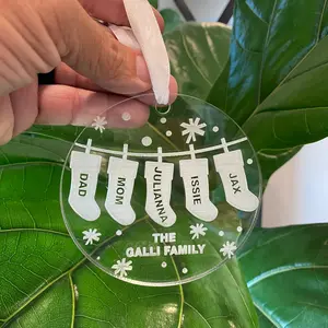 Customized family Ornament