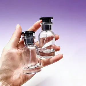 3PCS 30ml Glass Perfume Spray Bottles, Premium Portable Empty Containers for Travel.