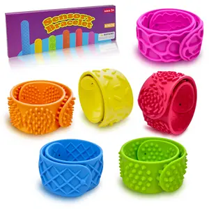 Touch Sensory Stress Relief Bracelet for Kids, Autism Calming Toy, Special Needs Children, Wearable Anxiety Reducer, Travel Classroom Essential, Stress Relief Gadgets, Stress Relieving Accessory