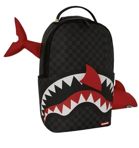 SPRAYGROUND: SHARK SMASHED THROUGH DLXSV BACKPACK