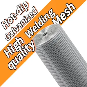 Hot-Dip Galvanized Welded Wire Mesh | Heavy-Duty Rust-Proof Fencing for Garden, Farm & Construction Durability Commercial  Weatherproof Outdoor