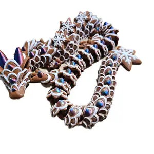 Gingerbread Dragon-3d Printed
