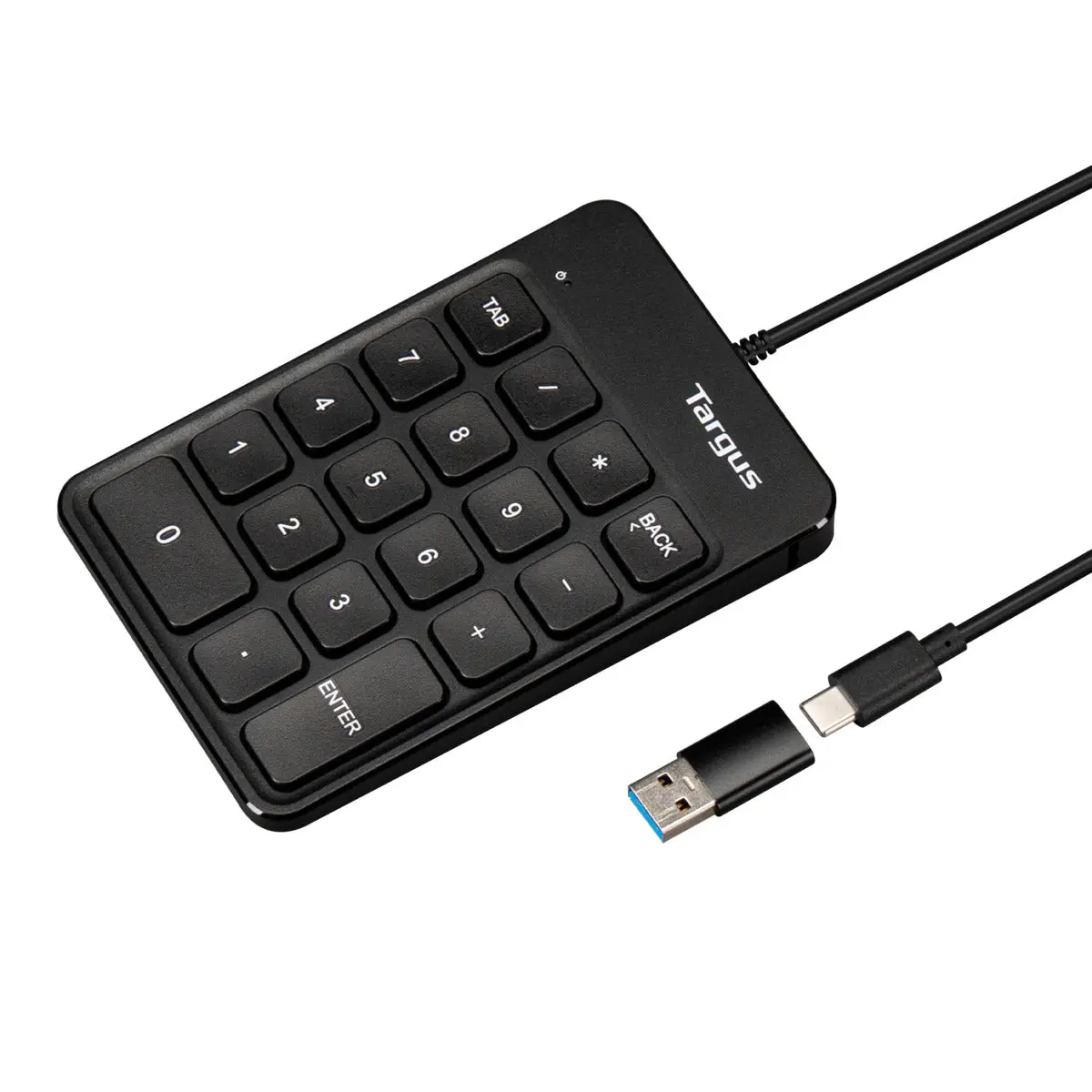 EcoSmart™ Wired Numeric Keypad with EcoSmart Technology, Suitable for Numeric Input & Data Input, Computer & Office Equipment Accessory