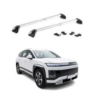 Roof Rack Cross Bars Luggage Carrier for Hyundai Ioniq 9 2025-2026 Alu Silver 2x