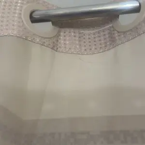 No Hook Washable Waffle Weave Shower Curtain with Snap in Liner -Waterproof Double Layer Shower Curtain With WashableInner Liner,  72 x75 Inch Showercurtain