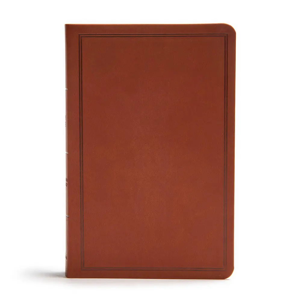 USED Book - CSB Deluxe Gift Bible, Brown Leathertouch by Csb Bibles by Holman (Imitation Leather) - english