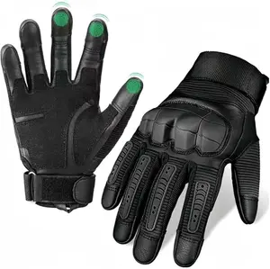 Tactical Gloves for Men & Women – Hard Knuckle Touchscreen Shooting Gloves, Airsoft, Paintball, Motorcycle Riding, Outdoor Gear for Hunting & Security