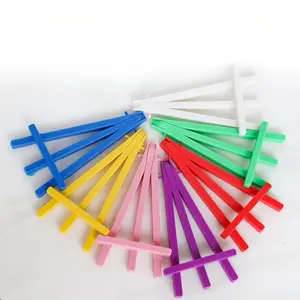 10pcs/bag Mini Creative Tripod Plastic Painting Display Stand Art Craft Supplies