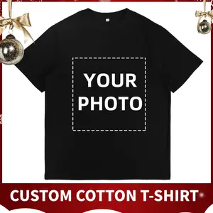 [Custom Cotton T-shirt]Customize T-shirt Design Your Logo/Text/Image