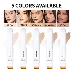 Lakerain Blanc Cover Cream Stick – Dual-Ended, Buildable Coverage with a Creamy, Blendable Formula That Glides On Smoothly for a Natural, Long-Lasting Look" Busy Women's Go-To for Flawless Skin Concealer Foundation Hybrid