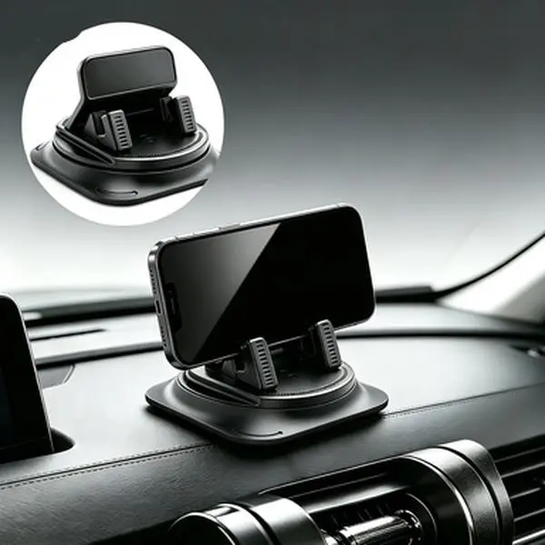 Dashboard Anti-Slip Phone Mount,Automatic Clamping,360 Degree Multi-Angle Adjustment,Strong Adsorption,Waterproof Stain Resistant,Stable Without Shaking On Rough Roads