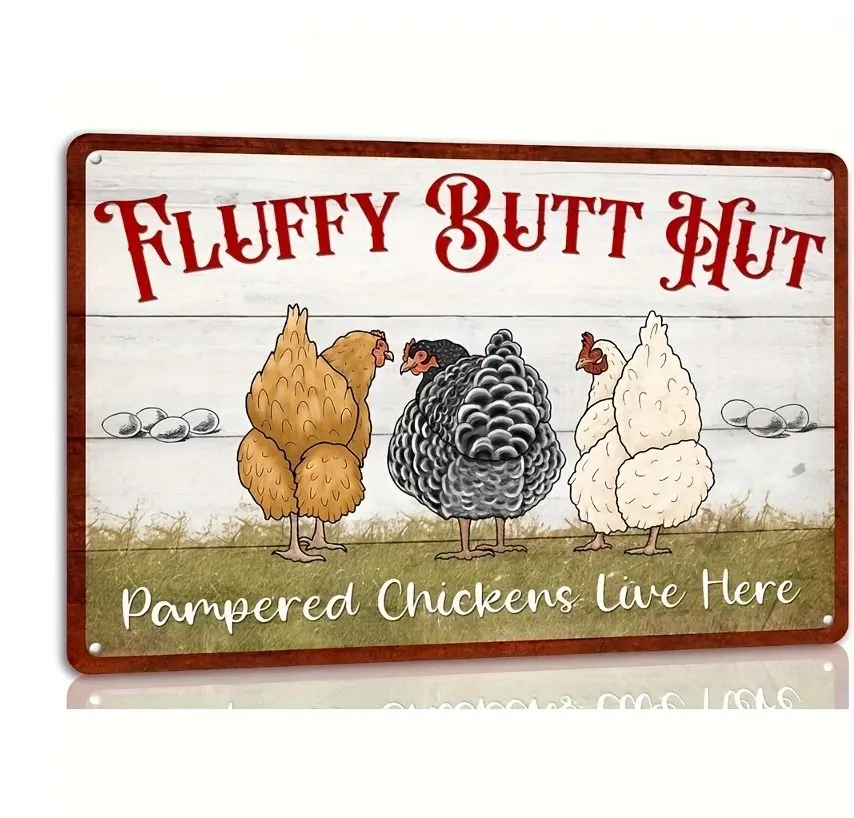 Charming 8"x12" Sign - Perfect for Coffee Shops, Bars, Gyms & Home Decor | Easy Install | Ideal Gift for Family & Friends