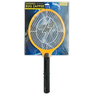 Rechargeable Electric Mosquito Swatter – Fly Zapper Tennis Racket for Pest & Insect Control, New Model