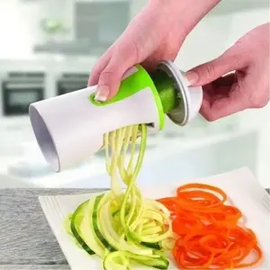 1pc The new kitchen multifunctional slicer spiral funnel slicer rotary slicer vegetable slicer vegetable slicer and vegetable cutting tool are simple and easy to use