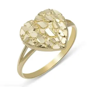 Heart Nugget Ring