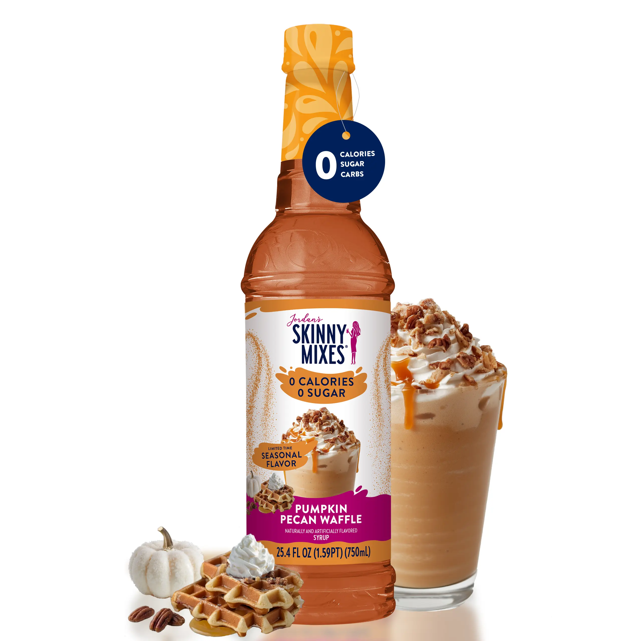 Sugar Free Pumpkin Pecan Waffle Syrup Sugar Free Pumpkin Pecan Waffle Syrup