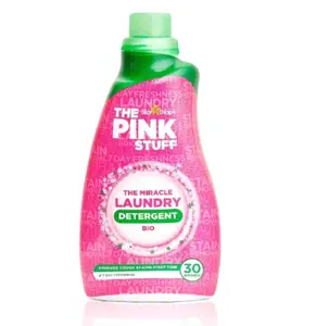 Stardrops The Pink Stuff - The Miracle Laundry Detergent Bio Liquid - 30 Washes - Removes Tough Stains First Time - Advanced Bio Liquid Technology - US