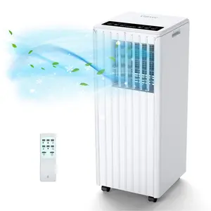 【GARVEE】8000 BTU 3-In-1 Portable Air Conditioner, Dehumidifier & Fan, Suitable for 250-350 Sq.Ft Spaces, Available in White, Black, and Gray, 115V Power Supply