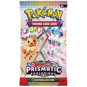 Prismatic Evolutions Booster Pack (1) For TikTok Live Opening Only