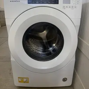 Amana NTW4516FW Front-Loading Washing Machine White Heavy Duty Quick Wash