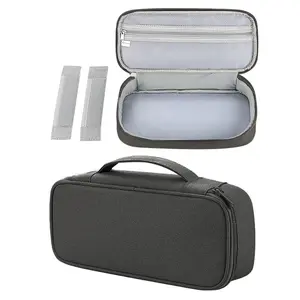 Large Capacity Data Cable Storage Bag, 1 Count Waterproof Travel Bag Organizer Electronic Device Storage Bag, Shockproof Portable Storage Bag with Compartment