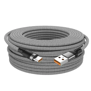 USB to Type-C Charging Data Cable, 5A 2V Charging Cable, Universal Fast Charging Cable for Xiaomi, Samsung, Game Consoles, VR, Pd Fast Charging