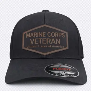 FITTED FLEXFIT HATS-  United States Veteran Hat - Authentic Design, Comfortable Fit, Versatile for Various Occasions men’s yupong flexfit hats. flexfit fitted hats for him for veterans