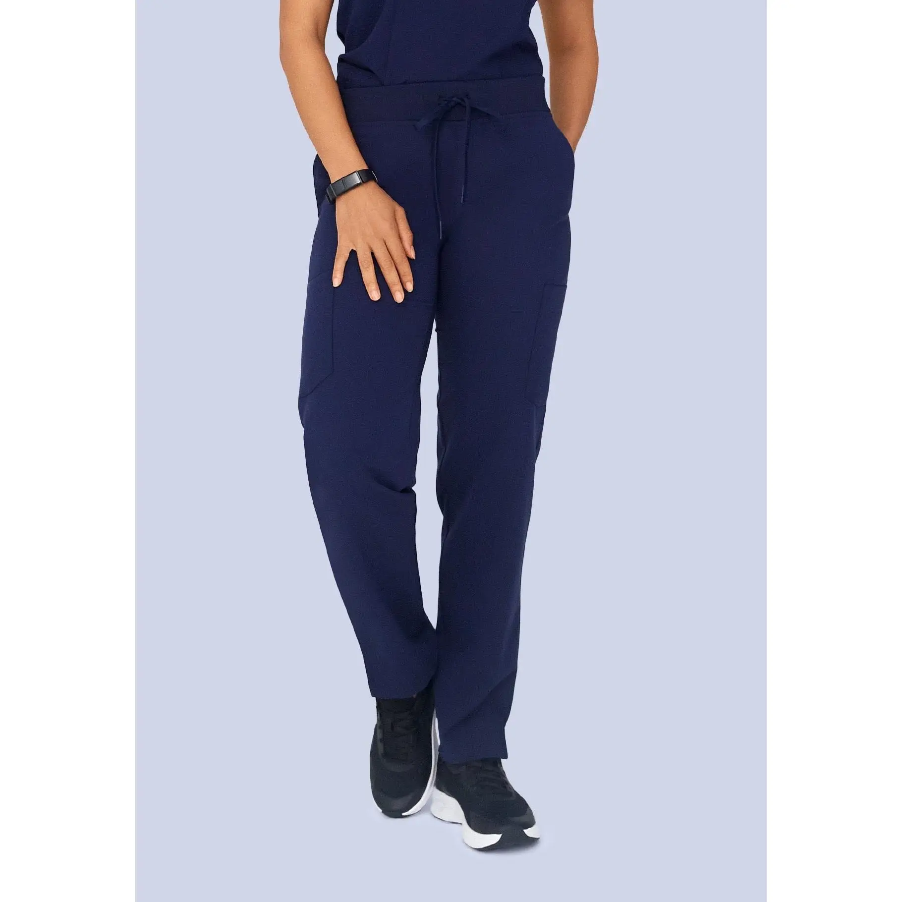 9 Pocket Cargo Pants Navy mandala scrubs