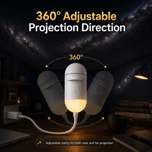 Starry Sky Night Light,Night Light for Bedroom Ceiling Room Decor,Adjustable Brightness Starry Sky Projection Lamp,Night Light for Bedroom Car Indoor Decoration