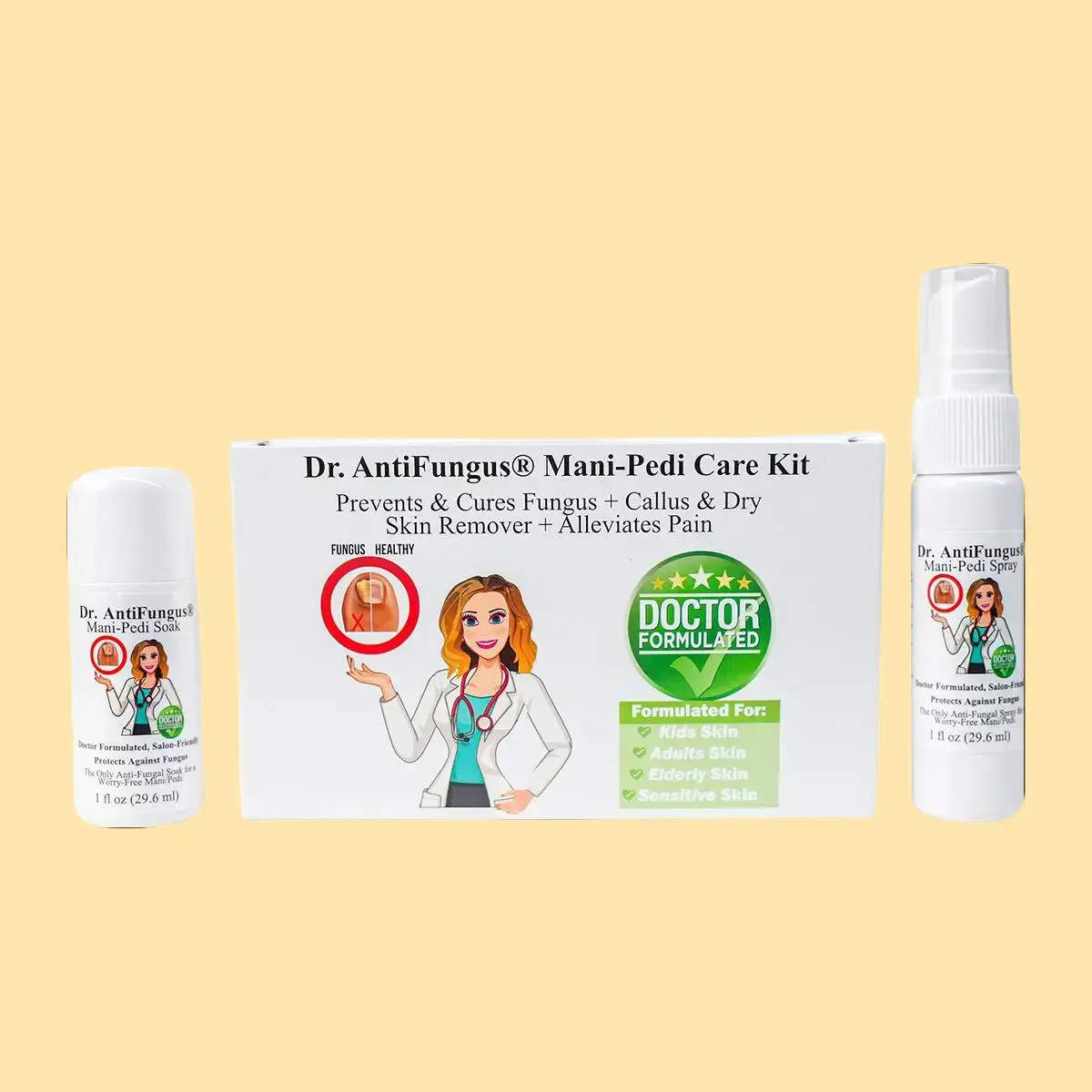 Pedi Care Kit – Foot & Nail Care Solution