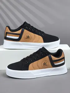 Men's New Casual Shoes for All Seasons, Vintage Classic Military Sports Shoes, Leather Laces, Thick Sole, Breathable Comfort, Sneaker, Casual Trainers