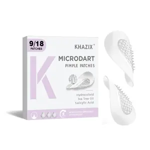 Overnight Micro-Dart Acne Patches, Facial Patches, Acne Clearing Products, Dissolve Blemishes While Sleeping, Invisible Hydrocolloid Technology, Am Clear Skin, Single Item