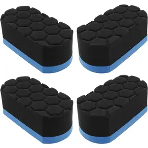 Tire Shine Dressing Applicator Pad, Washable Tire Shine Sponge, Detailing Sponge, Tire Polish Applicator for Shine, Gel, Wet, Balm
