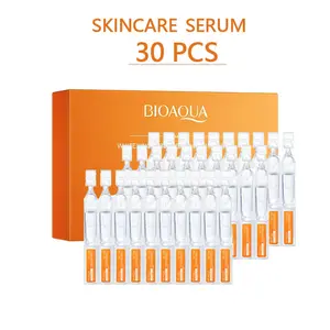 Vitamin C Serum, Skin Care Moisturizing Essence, Ampoule Essence, Containing Vitamin C, Hyaluronic Acid And Other Ingredients, Making The Skin Look Brighter. Each 1.5ml Bottle, Daily Essence, Suitable For Travel And Gift-giving