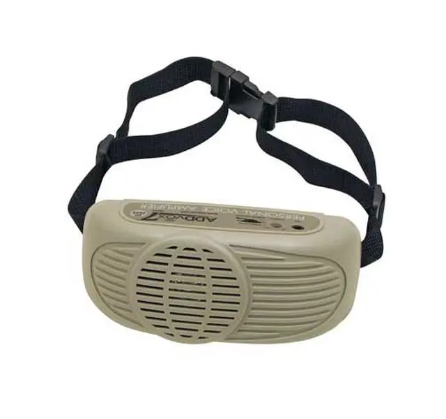 Addvox7 Portable 7W Lightweight Rechargeable Audio Voice Speech Amplifier by Addvox, with Headset, 8 NiMH Batteries, 14-Hour Runtime