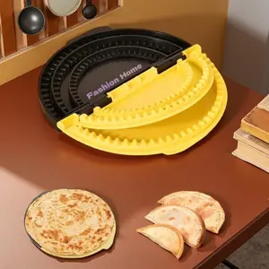 [Practical Kitchen Gifts]3in1 Tortilla Sealer for 6-8-10" Flour Tortillas Makes Sealed Tacos Quesadillas Burritos Mess-Free Meals BPA-Free Dishwasher Safe Kitchen#SummerVibes