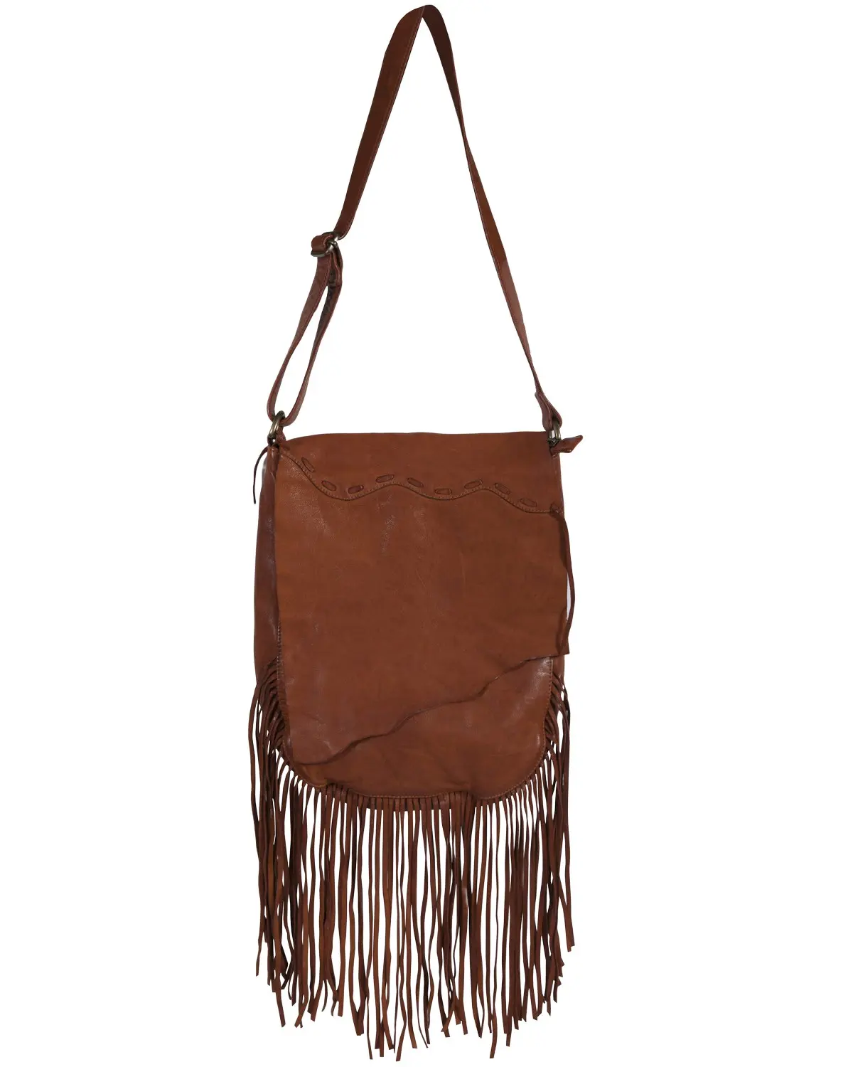 Scully Women's Women'S Soft Leather Fringe Crossbody Bag - B180