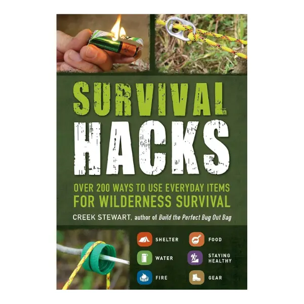 Survival Hacks: Over 200 Ways to Use Everyday Items for Wilderness Survival Skills (Life Hacks Series), Outdoor Adventures Book