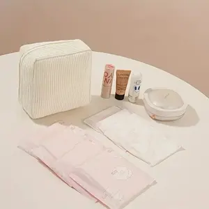 New Thickened Sanitary Towel Storage Bag, Zipper Organizer Pouch, Menstrual Cotton Pad Holder, Small Essential Hygiene Kit