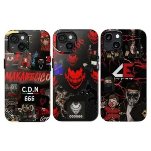 El Makabelico Trendy Slim Tough Phone Cases for IPhone 17 Promax Pro Air 16 Plus 15 14 13 12 11 Protective Cover Protection