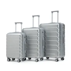20"/24"/28" 3 pcs/set in ABS Spinner Wheel Luggage, Matching Color , With Combination Lock