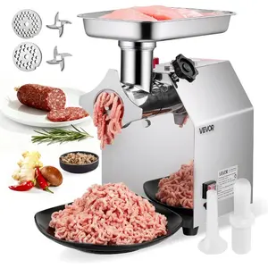 VEVOR Commercial Meat Grinder, 550LB/h 1100W Electric Meat Mincer, ETL Approved Heavy Duty Industrial Meat Mincer MachineVEVOR Super Brand Day