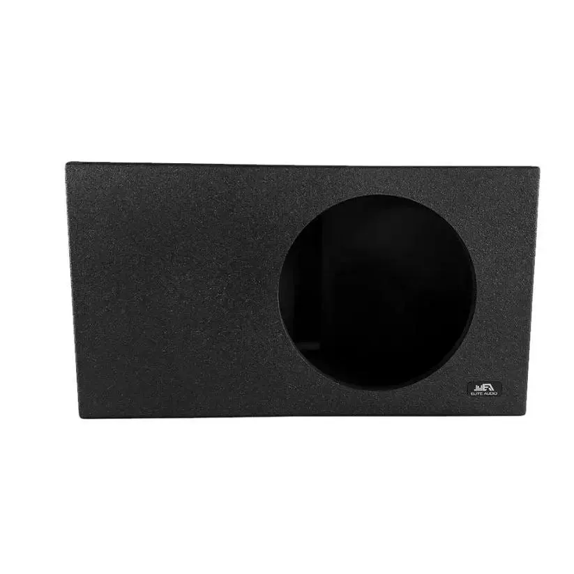 Elite Audio EBOX-BLVS15SPL Single 15” Subwoofer Enclosure - Polyurethane Bed Liner Finish, Rear Side Port for SPL Bass, 1” MDF Heavy-Duty Construction, Pro-Tuned Ports, High-Current Terminals for Premium Sound Quality