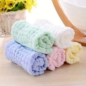 5 Reusable Muslim Scarves, Soft Poplin Towels, Multiple Colors for Facial Care, Family Face Wash Cloths