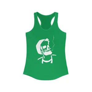 Zig Zaggin Skull Racerback Tank for Women