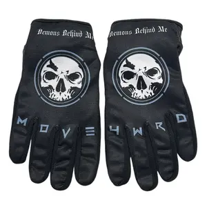 Black Gloves - White Logo Black Gloves - White Logo