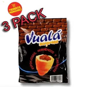 Vuala Sorpresa de Chocolate 3 Pack - Espumosos Horneados y Cremosos Snack Tiendita Munchiez Dessert