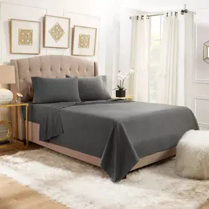 3 Piece Deep Pocket Bed Sheets Microbar Set Hotel Luxury Ultra Soft Bed Sheets All Sizes Includes 1 Pillowcases Bedroom Bedding Set Bedroom Bedding Set tiktokshopspringglowup