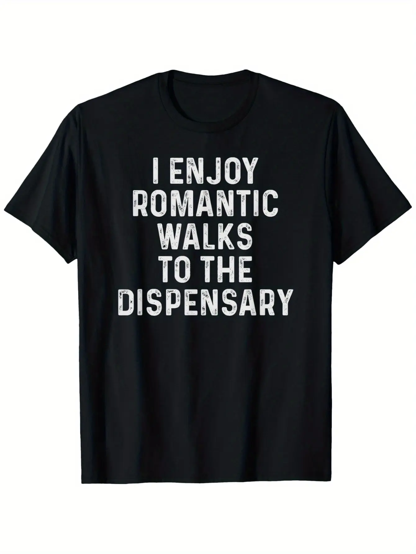 Funny Marijuana Dispensary Tshirt Weed Gifts for Pot Smokers T-Shirt  Cotton Round Neck T-shirt Halloween Thanksgiving Christmas Gift for Men Women Family Friends, Valentines Day Gifts for Boyfriend Girlfriend, S-XXXL