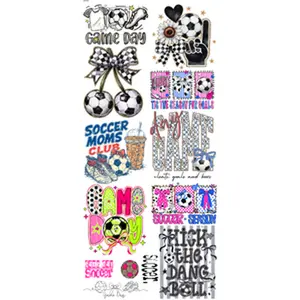 Soccer Pre-Made Gangsheet DTF Transfer